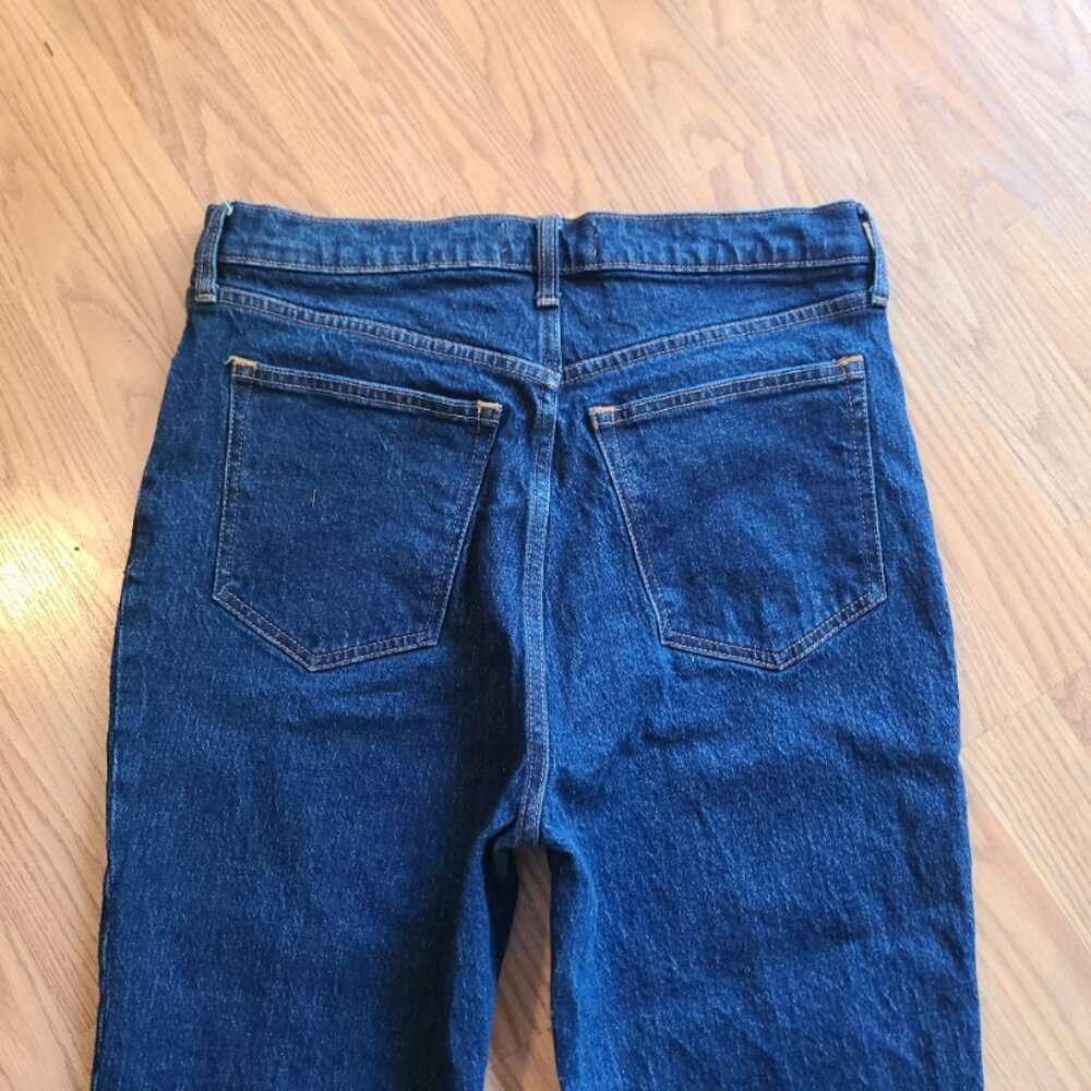 ABERCROMBIE & FITCH THE VINTAGE FLARE JEANS HIGH RISE FRONT SEAM BELL DENIM 31 - Picture 6 of 7